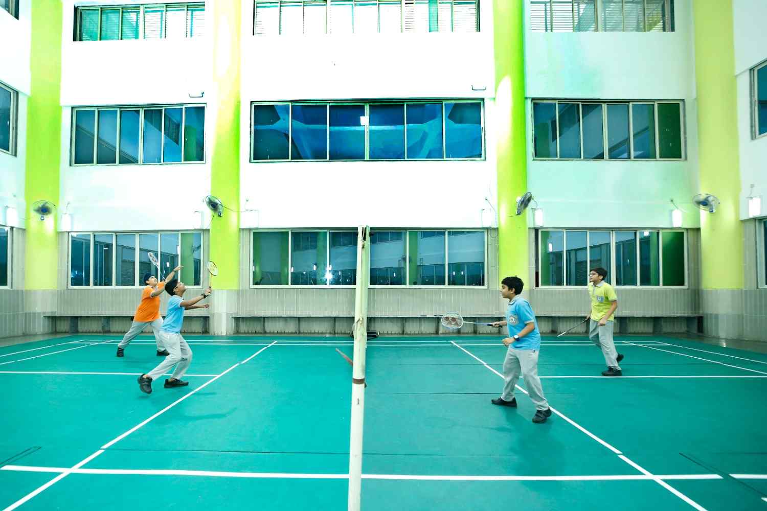 Indoor Badminton Court